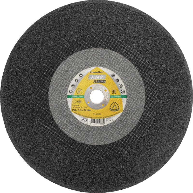Kronenflex® Großtrennscheiben A 24 R gerade für Stahl 300 x 3 x 25,4 mm von Klingspor AG