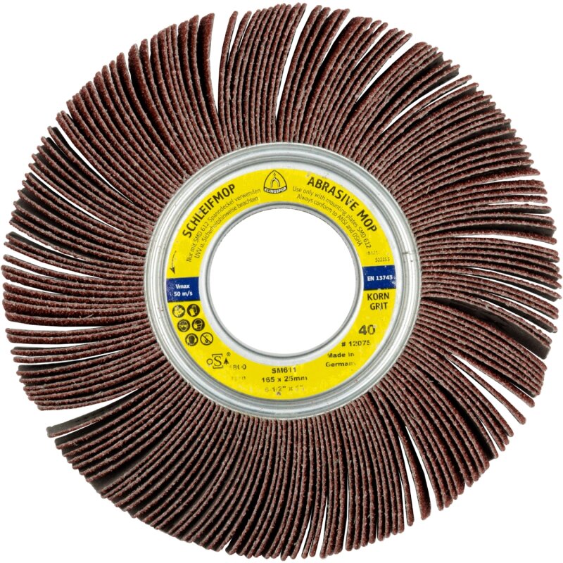 Schleifmoprad SM 611 für Farbe, Lack, Spachtel, Holz, Kunststoff, Metall 100 x 30 x 21 mm Körnung 80 Schleifmoprad SM 611 für Farbe, Lack, Spachtel, Holz, Kunststoff, Metall 100 x 30 x 21 mm Körnung 80 von Klingspor AG