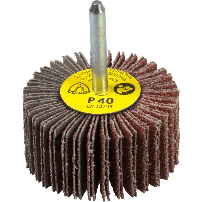 Schleifmopstifte KM 613 Fächerschleifer Metall universal 10 x 10 x 3 mm Korn 40 - 1 Stück Schleifmopstifte KM 613 Fächerschleifer Metall universal 10 x 10 x 3 mm Korn 40 - 1 Stück von Klingspor AG