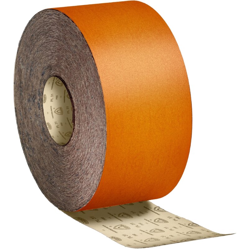 Schleifpapier-Rollen PL 31 B Farbe, Lack, Spachtelmasse, Holz 95 x 50000 mm Körnung 100 Schleifpapier-Rollen PL 31 B Farbe, Lack, Spachtelmasse, Holz 95 x 50000 mm Körnung 100 von Klingspor AG