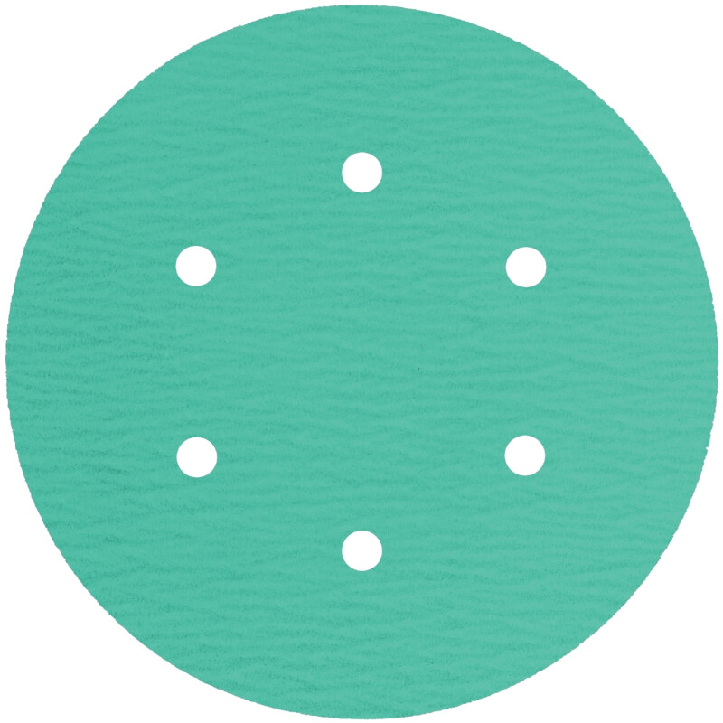 Schleifscheiben PS 77 CK T-ACT kletthaftend für Farbe, Lack, Spachtel 150 mm Körnung 220 Lochform GLS3 Schleifscheiben PS 77 CK T-ACT kletthaftend für Farbe, Lack, Spachtel 150 mm Körnung 220 Lochform GLS3 von Klingspor AG