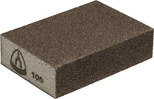 Klingpsor 225167 SK 500, Schleifblock, flexibel, beschichtet auf 4 Seiten Braun, 100X70X25, 180, 100, 100 Stück Klingpsor 225167 SK 500, Schleifblock, flexibel, beschichtet auf 4 Seiten Braun, 100X70X25, 180, 100, 100 Stück von KLINGSPOR