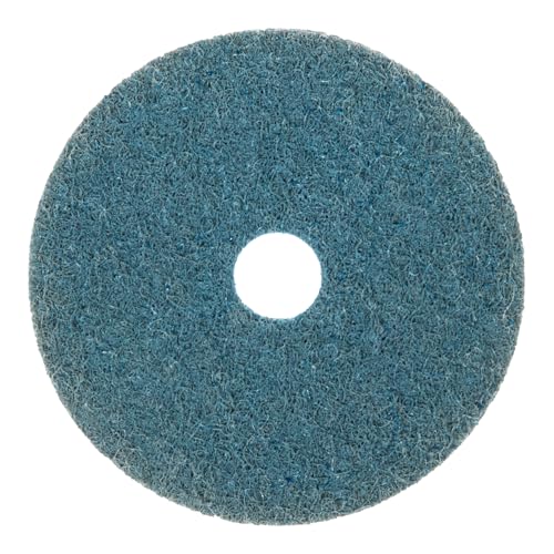 Klingpsor 320108 NDS 800 Vliesscheiben für Metall Universal, Edelstahl, Very Fine Feinheitsgrad, Blau, 180 Korn, 125mm x 22mm, 10 Stück Klingpsor 320108 NDS 800 Vliesscheiben für Metall Universal, Edelstahl, Very Fine Feinheitsgrad, Blau, 180 Korn, 125mm x 22mm, 10 Stück von KLINGSPOR