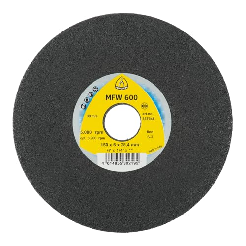 Klingpsor 337946 MFW 600, Hochleistungs-Vlies Scheibe wheelsRED, 150x6x25,4, FINE, 5 Stück Klingpsor 337946 MFW 600, Hochleistungs-Vlies Scheibe wheelsRED, 150x6x25,4, FINE, 5 Stück von KLINGSPOR