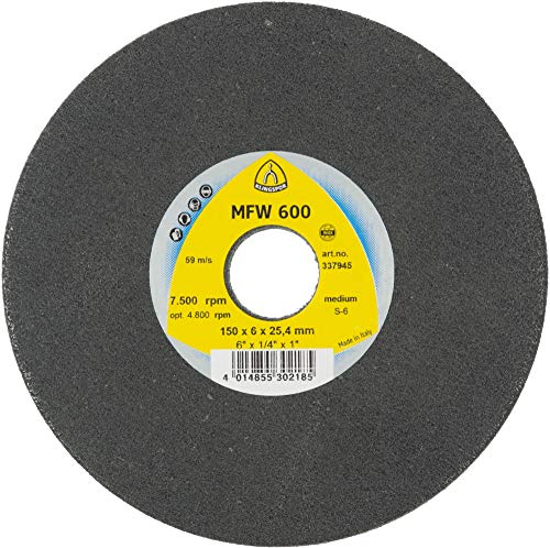 Klingpsor 337947 MFW 600, Hochleistungs-Vlies Scheibe wheelsRED, 150x6x25,4, MOLTO FINE, 5 Stück Klingpsor 337947 MFW 600, Hochleistungs-Vlies Scheibe wheelsRED, 150x6x25,4, MOLTO FINE, 5 Stück von KLINGSPOR