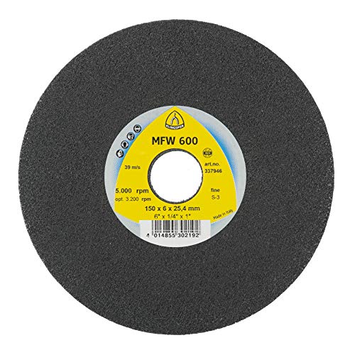 Klingpsor 337950 MFW 600, Hochleistungs-Vlies Scheibe DiscRed, 150x3x25,4, FINE, 10 Stück Klingpsor 337950 MFW 600, Hochleistungs-Vlies Scheibe DiscRed, 150x3x25,4, FINE, 10 Stück von KLINGSPOR