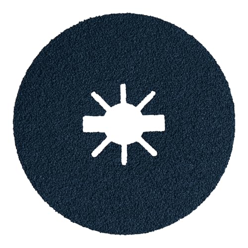 Klingpsor 351154 CS 565 Fiberscheiben für Edelstahl, Stahl, Metall Universal, X-LOCK, 40 Korn, 115mm x 22mm, 25 Stück Klingpsor 351154 CS 565 Fiberscheiben für Edelstahl, Stahl, Metall Universal, X-LOCK, 40 Korn, 115mm x 22mm, 25 Stück von KLINGSPOR