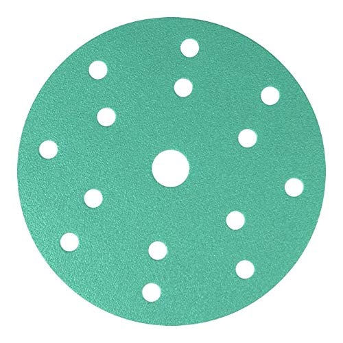 Klingpsor 353135 FP 77 K T-ACT Scheiben mit Filmunterlage, kletthaftend für Farbe, Lack, Spachtel, Grundierung, Füller, Gel-Coats, Kompositwerkstoffe, Lochform GLS47, ø 150mm, 500 Korn, 100 Stück Klingpsor 353135 FP 77 K T-ACT Scheiben mit Filmunterlage, kletthaftend für Farbe, Lack, Spachtel, Grundierung, Füller, Gel-Coats, Kompositwerkstoffe, Lochform GLS47, ø 150mm, 500 Korn, 100 Stück von KLINGSPOR