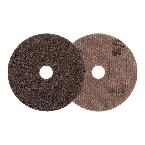 Klingpsor 353411 SV 484 Vliesscheiben für Farbe, Lack, Spachtel, Holz, Kunststoff, Metall Universal, Edelstahl, Medium Feinheitsgrad, 125mm x 22mm, 10 Stück Klingpsor 353411 SV 484 Vliesscheiben für Farbe, Lack, Spachtel, Holz, Kunststoff, Metall Universal, Edelstahl, Medium Feinheitsgrad, 125mm x 22mm, 10 Stück von KLINGSPOR