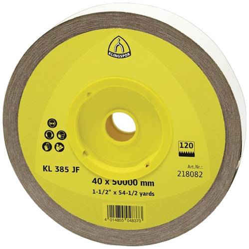 Klingspor 218086 Schleifpapierrolle Körnung 240 (L x B) 50m x 40mm 1St. von KLINGSPOR