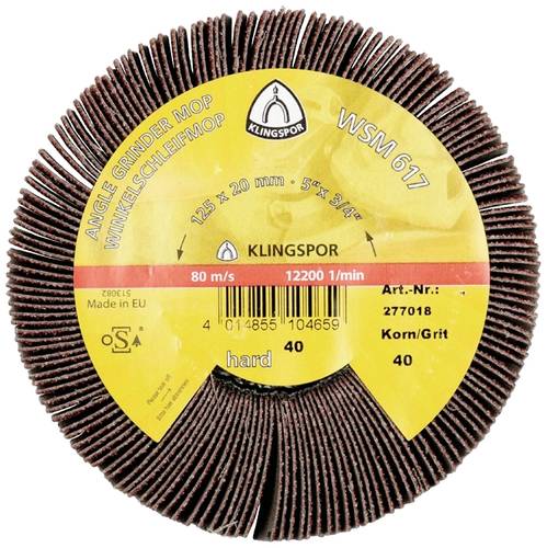 Klingspor 277020 Durchmesser 125mm 1St. Klingspor 277020 Durchmesser 125mm 1St. von KLINGSPOR