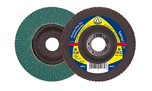 Klingspor 321647 SMT 324 EXTRA, Schleifmop Scheibe EXTRA, Verpackungseinheit 10, 115X22,23, 80 x forma P, 10 von KLINGSPOR