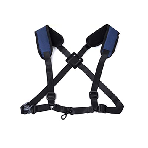 KLKL Einstellbare Geflochtene Alto-Sopran-Saxophon- Strap Saxophon-Brustgurt-Zubehör Saxophon-Bausatz von KLKL
