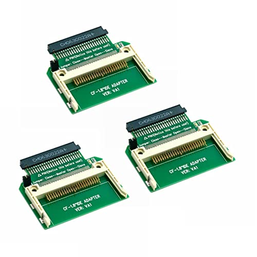 KLKNE Cf Merory Card Compact Flash auf 50-poligen 1,8-Zoll-IDE-Festplattenadapter (3 Stück) von KLKNE