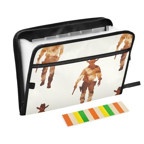 KLL Fächermappe, Taschen-Ordner, Organizer, Aktenordner, Kunststoff-Organizer mit Ordnern mit Reißverschluss für taktische, westliche Cowboystiefel, Waffengrasland KLL Fächermappe, Taschen-Ordner, Organizer, Aktenordner, Kunststoff-Organizer mit Ordnern mit Reißverschluss für taktische, westliche Cowboystiefel, Waffengrasland von KLL
