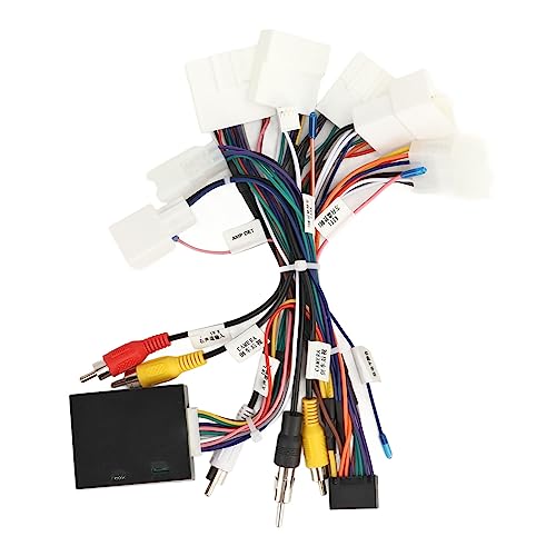 KLLJRFW Auto-Stereo-Radio-Kabelbaum mit USB-CANBUS-Decoder-Adapter, Radio-Kabelbaum-Anschluss, kompatibel mit Camry Corolla RAV4 4Runner Tacoma Verstärker SWC KLLJRFW Auto-Stereo-Radio-Kabelbaum mit USB-CANBUS-Decoder-Adapter, Radio-Kabelbaum-Anschluss, kompatibel mit Camry Corolla RAV4 4Runner Tacoma Verstärker SWC von KLLJRFW