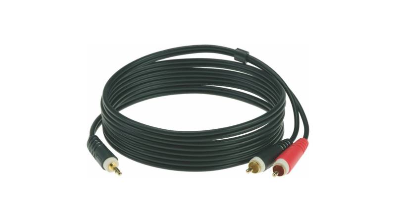 Klotz AY7 - Y-Kable schwarz 1m von KLOTZ