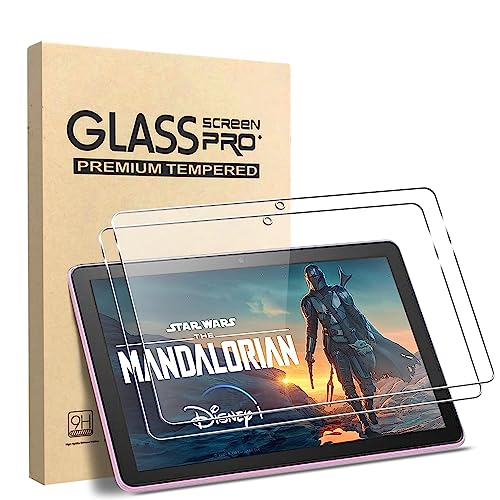 KLWAINM [2 Stück] 10 Tablet 2021 (Nicht geeignet 2023 Modell) Schutzfolie Displayschutz 2.5D Ultra-HD 9H Härte Anti-Kratzen Bläschenfrei Panzerfolie Hartglas Schutzglas Glas Folie von KLWAINM
