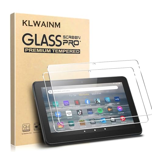 KLWAINM[2 Stück 7 Zoll Kids Tablet 2022 Schutzglas Schutzfolie Displayschutz 2.5D HD 9H Härte Anti-Kratzen Bläschenfrei Displayschutzfolie Folie von KLWAINM