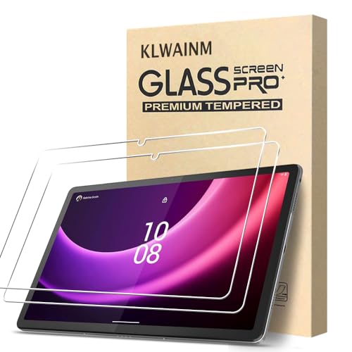 KLWAINM[2 Stück Schutzglas für Lenovo Tab P11 2nd Gen 11,5 Zoll TB350FU/TB350XC Tablet Schutzfolie Displayschutz 2.5D HD 9H Härte Anti-Kratzen Bläschenfrei Displayschutzfolie Folie von KLWAINM