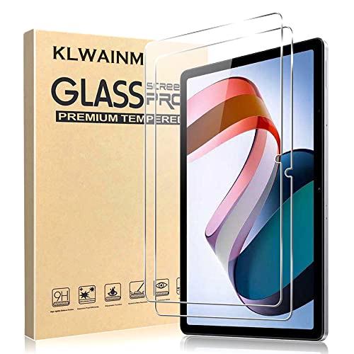 KLWAINM[2 Stück Schutzglas für Xiaomi Redmi Pad 2022 (10,61 Zoll) Tablet Schutzfolie Displayschutz 2.5D HD 9H Härte Anti-Kratzen Bläschenfrei Displayschutzfolie Folie von KLWAINM