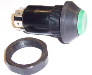 Druckschalter ohne Arretierung Taster: „Heben“ Artikel-Nr.: KM 10 04 0061 Case New Holland-Nr.: 1-40-258-061 Befestigungsmutter SW 36 (ist im Lieferumfang enthalten) von KM Schaltertechnik e.K.