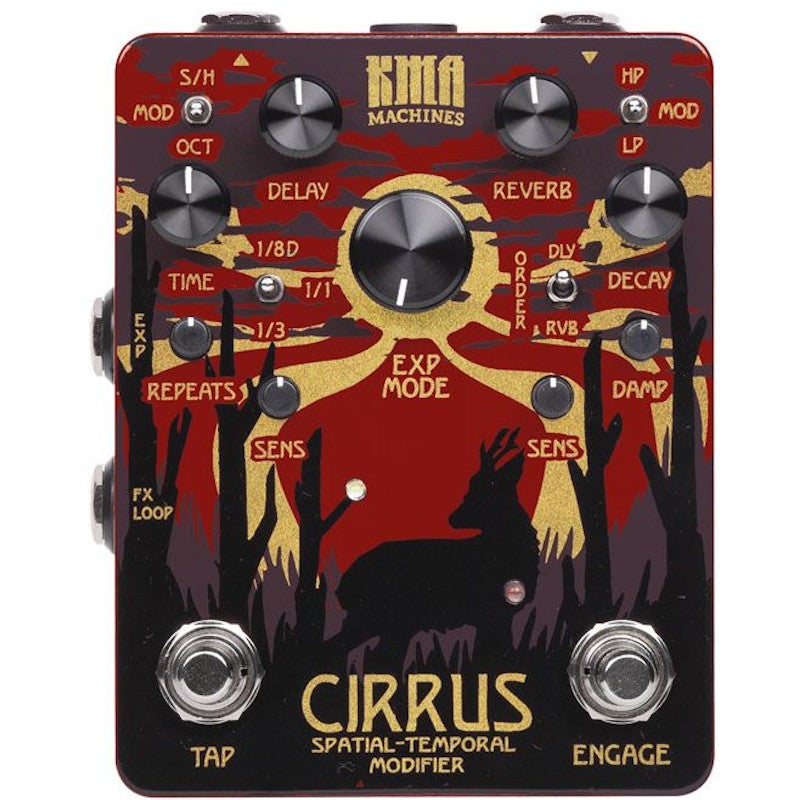 KMA Audio Machines Cirrus Delay & Reverb Pedal KMA Audio Machines Cirrus Delay & Reverb Pedal von KMA Audio Machines