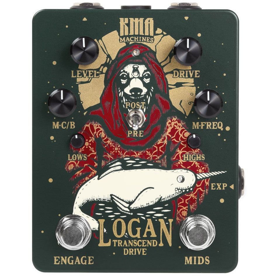 KMA Audio Machines Logan Overdrive Effect Pedal KMA Audio Machines Logan Overdrive Effect Pedal von KMA Audio Machines