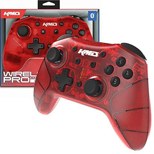 KMD Bluetooth Wireless Pro Controller For Switch - Red [ von KMD