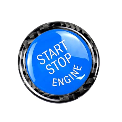 KMGDM Auto Motor Starter Stop Button Abdeckungen Trim Aufkleber für E90 E92 Ersatz Motor Schalter Power Button Aufkleber KMGDM Auto Motor Starter Stop Button Abdeckungen Trim Aufkleber für E90 E92 Ersatz Motor Schalter Power Button Aufkleber von KMGDM