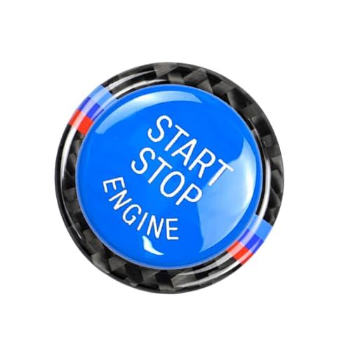 KMGDM Auto Motor Starter Stop Button Abdeckungen Trim Aufkleber für E90 E92 Ersatz Motor Schalter Power Button Aufkleber KMGDM Auto Motor Starter Stop Button Abdeckungen Trim Aufkleber für E90 E92 Ersatz Motor Schalter Power Button Aufkleber von KMGDM