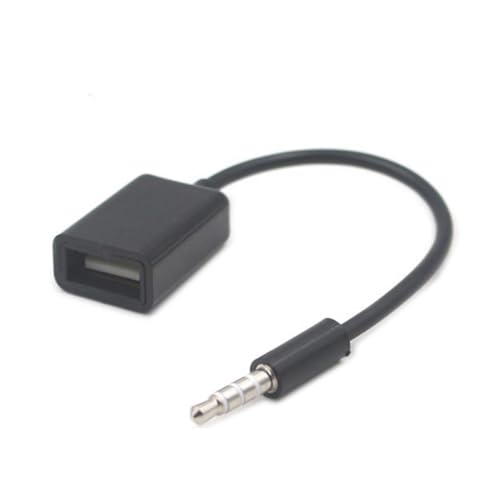 KMGDM Autoradio 3,5 mm USB-Adapterkabel, geeignet für Soundsysteme, Musik-Streaming ohne Dekodierungs-Funktionalität KMGDM Autoradio 3,5 mm USB-Adapterkabel, geeignet für Soundsysteme, Musik-Streaming ohne Dekodierungs-Funktionalität von KMGDM