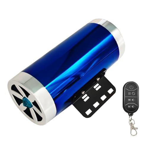KMGDM Bunte Subwoofer-Doppel-Lautsprecher mit LED-Lichteffekt für verbesserte Fahrten für Motorrad-Elektro-Vehi KMGDM Bunte Subwoofer-Doppel-Lautsprecher mit LED-Lichteffekt für verbesserte Fahrten für Motorrad-Elektro-Vehi von KMGDM