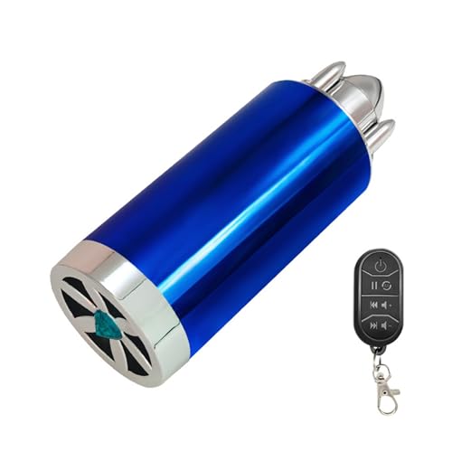 KMGDM Bunte Subwoofer-Doppel-Lautsprecher mit LED-Lichteffekt für verbesserte Fahrten für Motorrad-Elektro-Vehi KMGDM Bunte Subwoofer-Doppel-Lautsprecher mit LED-Lichteffekt für verbesserte Fahrten für Motorrad-Elektro-Vehi von KMGDM