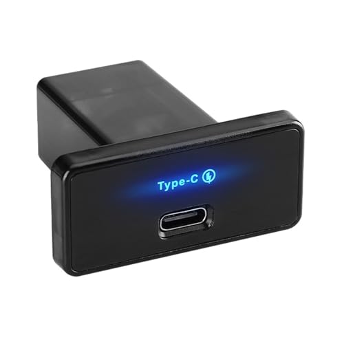 KMGDM Super Schnellladegerät fürs Auto, Doppel-USB-Anschlüsse, hocheffiziente Ladegeräte für effiziente Geräteversorgung von KMGDM