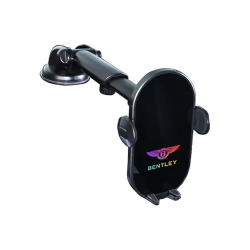 KMJGQWSC Auto Handyhalterung für Bentley Azure Mark II 2006-2010,Smartphone Halterung rutschfest Drehbar Stabile Befestigung Handyhalter Innenraum Zubehör,B-Suction Cup Type von KMJGQWSC