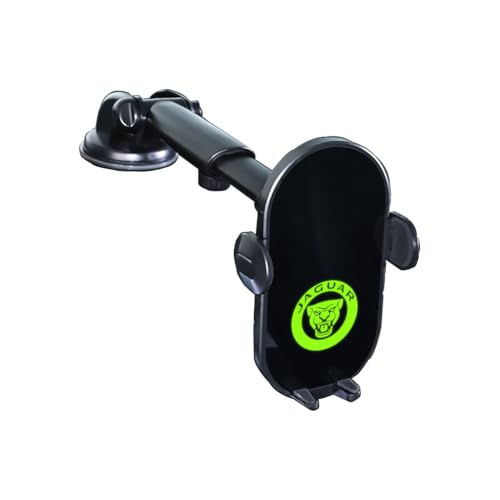 KMJGQWSC Auto Handyhalterung für Jaguar F-PACE（X761 2021-2023,Smartphone Halterung rutschfest Drehbar Stabile Befestigung Handyhalter Innenraum Zubehör,A-Suction Cup Type von KMJGQWSC