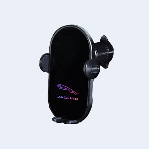 KMJGQWSC Auto Handyhalterung für Jaguar XJL high Configuration 2009-2021,Smartphone Halterung rutschfest Drehbar Stabile Befestigung Handyhalter Innenraum Zubehör,B-Tail Hook Type von KMJGQWSC