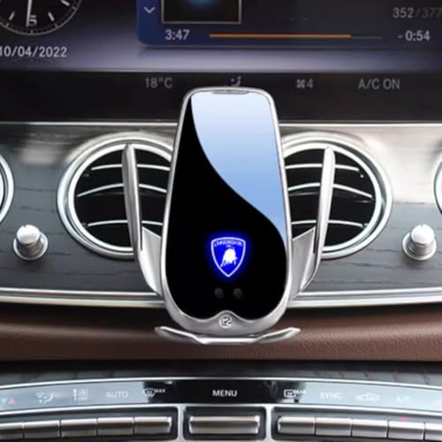 KMJGQWSC Auto Handyhalterung für Lamborghini Aventador LP 780-4 Ultimae LP780-4,Smartphone Halterung rutschfest Drehbar Stabile Befestigung Handyhalter Innenraum Zubehör,A-Silver KMJGQWSC Auto Handyhalterung für Lamborghini Aventador LP 780-4 Ultimae LP780-4,Smartphone Halterung rutschfest Drehbar Stabile Befestigung Handyhalter Innenraum Zubehör,A-Silver von KMJGQWSC