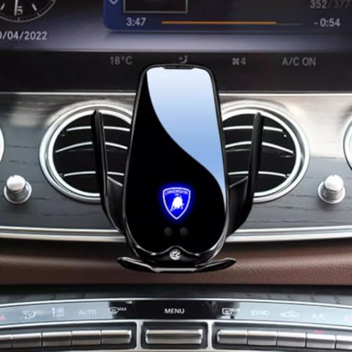KMJGQWSC Auto Handyhalterung für Lamborghini Huracán STO 2021-2025,Smartphone Halterung rutschfest Drehbar Stabile Befestigung Handyhalter Innenraum Zubehör,A-Black KMJGQWSC Auto Handyhalterung für Lamborghini Huracán STO 2021-2025,Smartphone Halterung rutschfest Drehbar Stabile Befestigung Handyhalter Innenraum Zubehör,A-Black von KMJGQWSC