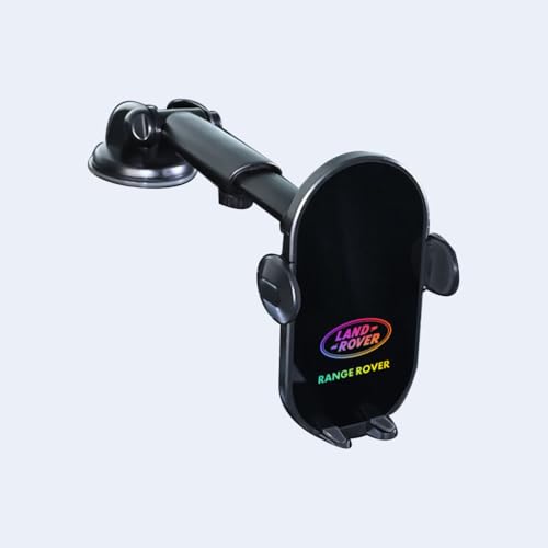 KMJGQWSC Auto Handyhalterung für Range Rover Electric 2021-2025,Smartphone Halterung rutschfest Drehbar Stabile Befestigung Handyhalter Innenraum Zubehör,B-Suction Cup Type von KMJGQWSC