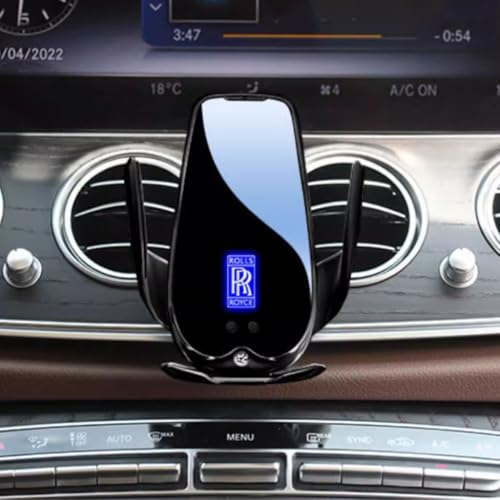 KMJGQWSC Auto Handyhalterung für Rolls-Royce Phantom Coupe Convertible 2-Doors 2013-2023,Smartphone Halterung rutschfest Drehbar Stabile Befestigung Handyhalter Innenraum Zubehör,A-Black KMJGQWSC Auto Handyhalterung für Rolls-Royce Phantom Coupe Convertible 2-Doors 2013-2023,Smartphone Halterung rutschfest Drehbar Stabile Befestigung Handyhalter Innenraum Zubehör,A-Black von KMJGQWSC