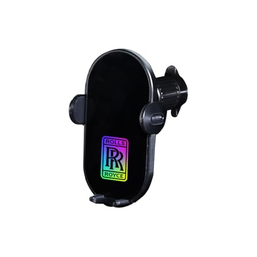 KMJGQWSC Auto Handyhalterung für Rolls-Royce Wraith 2013-2025,Smartphone Halterung rutschfest Drehbar Stabile Befestigung Handyhalter Innenraum Zubehör,B-Tail Hook Type von KMJGQWSC