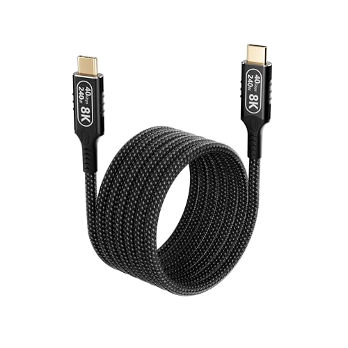 usb c auf usb c kabel Kompatibel mit thunderbolt 4 long 2m,usb 4 kabel Datenübertragung 40Gbps,Type c 240W fast charger mit E-Marker,8K HD Videoübertragung für thunderbolt 3,Monitor,SSD,Hub,Tablet. usb c auf usb c kabel Kompatibel mit thunderbolt 4 long 2m,usb 4 kabel Datenübertragung 40Gbps,Type c 240W fast charger mit E-Marker,8K HD Videoübertragung für thunderbolt 3,Monitor,SSD,Hub,Tablet. von KMMXXCPM
