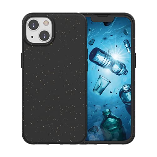 KMP Biologisch-abbaubare Schutzhülle für iPhone 13 mini 5,4" Black von KMP CREATIVE LIFESTYLE PRODUCTS.