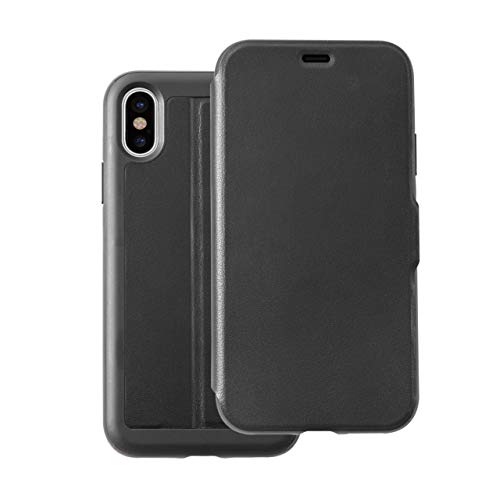 KMP Bookcase für iPhone X Manhattan Black von KMP Creative Lifestyle Products