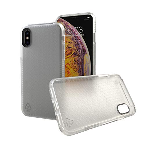 KMP GREEN UP Sporty Case - Schützhülle für iPhone XS, Transparent von KMP Creative Lifestyle Products