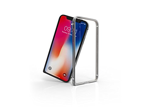 KMP Schutzrahmen für iPhone X Silver von KMP Creative Lifestyle Products