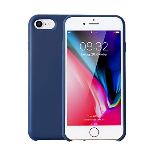 KMP Silikon Schutzhülle für iPhone 6/7/8, SE2, SE3 Midnight Blue von KMP Creative Lifestyle Products