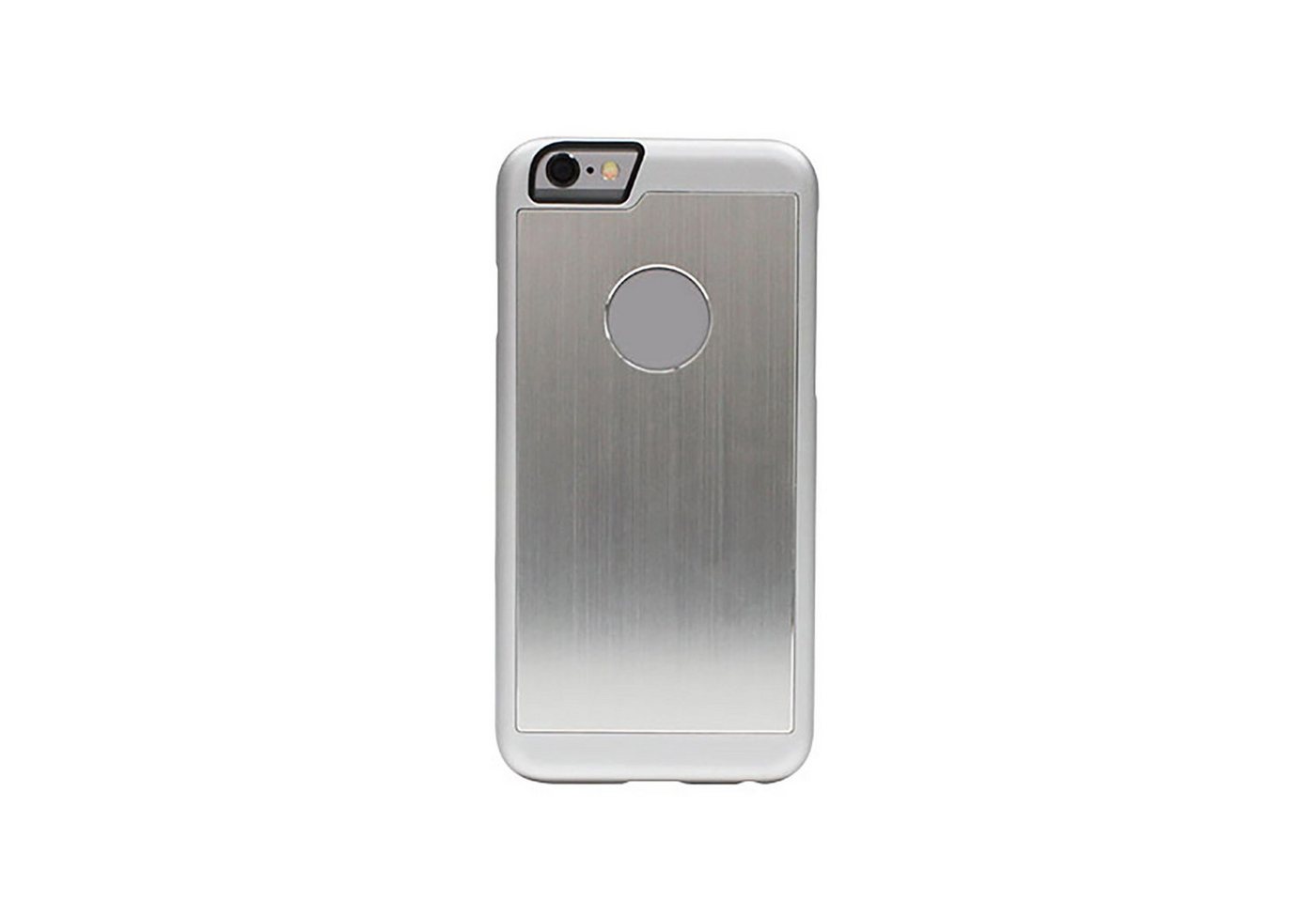 KMP Creative Lifesytle Product Handyhülle Aluminium Schutzhülle für iPhone 6 Plus, 6s Plus Silver 5,5 Zoll von KMP Creative Lifesytle Product